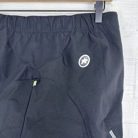 Assos Rally Cargo Cycling Shorts Women XL Black Mountain Bike Side Zip Off Road - Picture 7 of 15